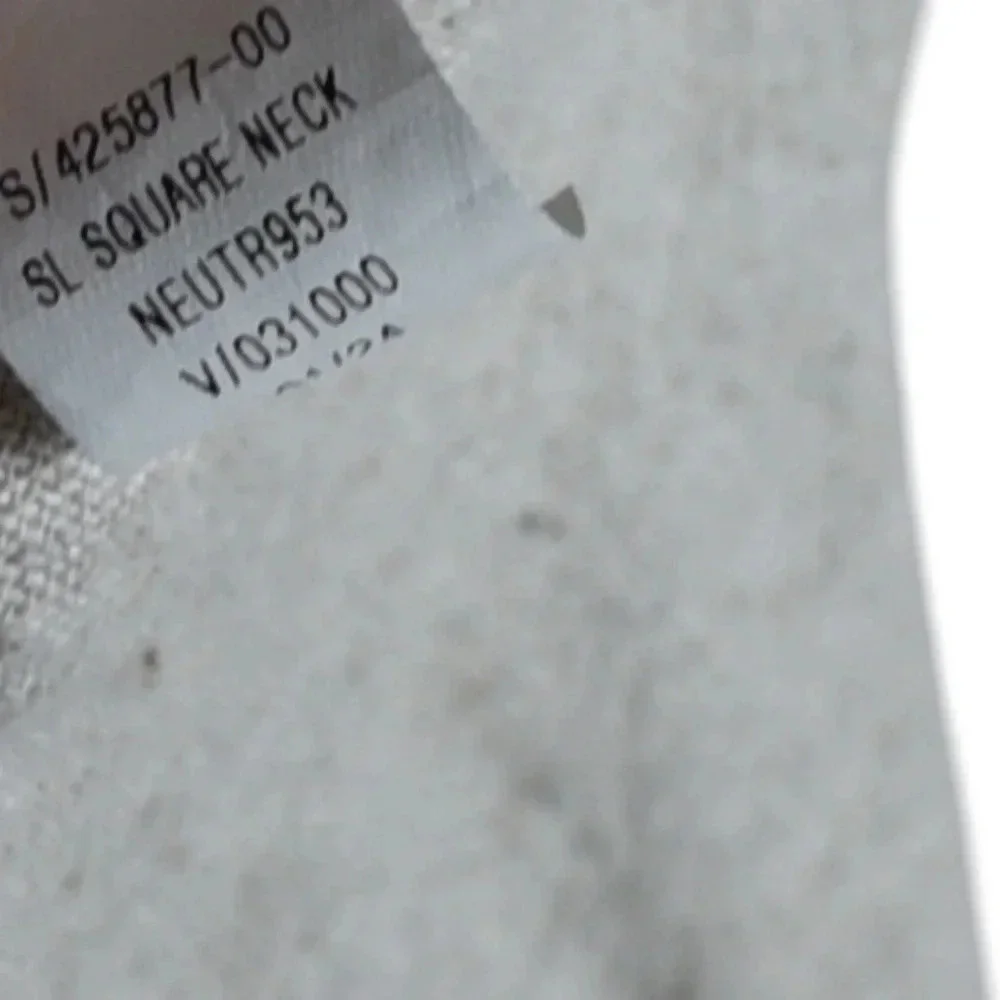 Old Navy Linen Blend Square Neck Above Knee Natural Dress Flax Color 3X Vacation - Picture 6 of 8